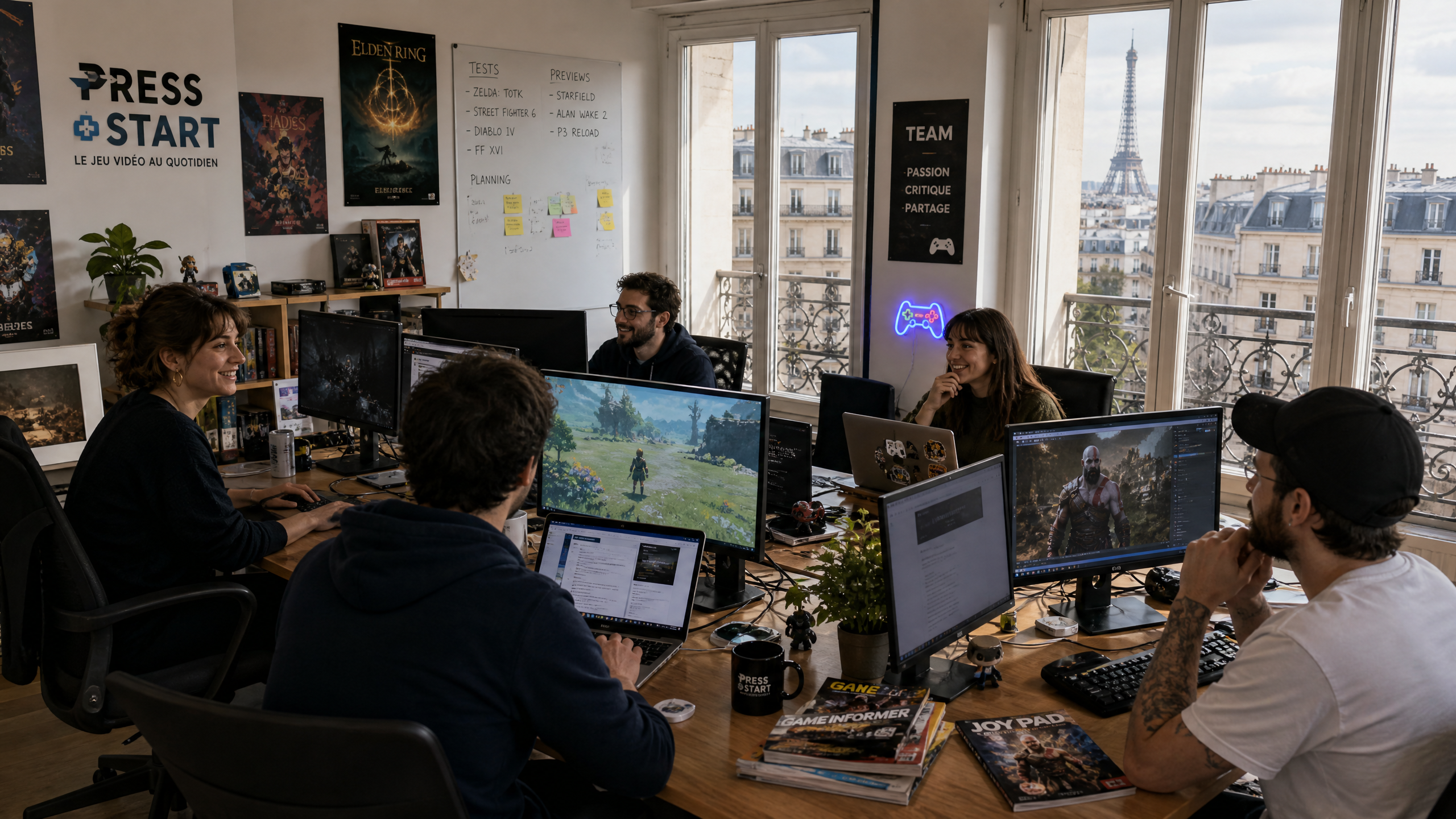 L'équipe Dukaleno à Paris